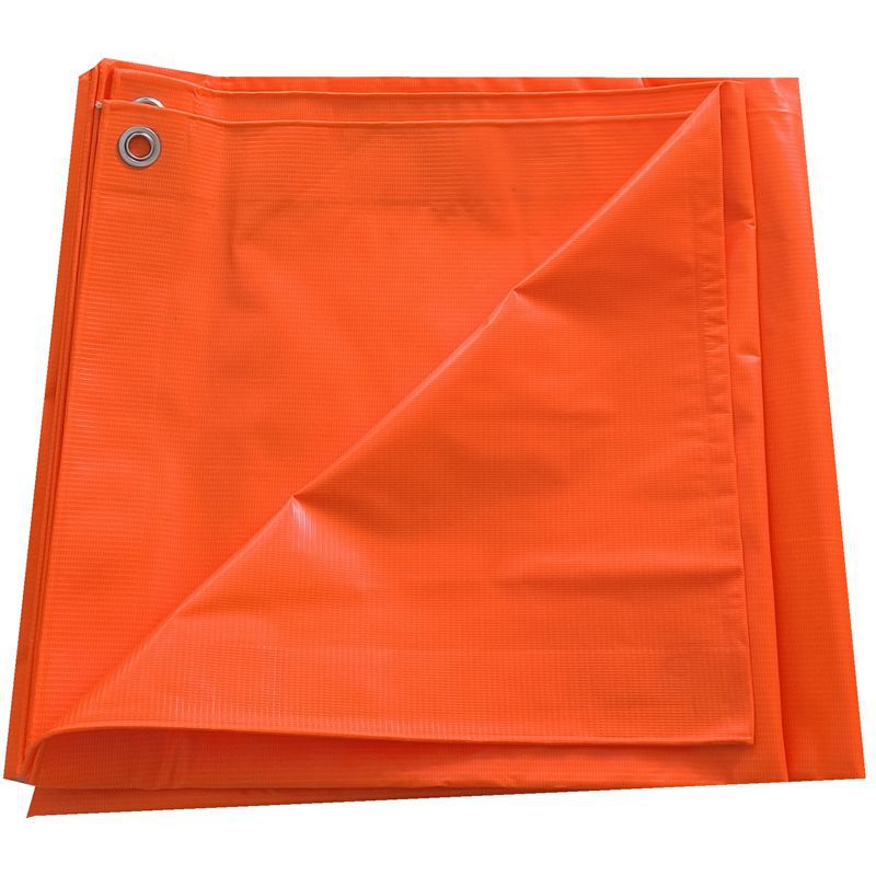 Orange PVC Tarpaulin for the Middle East Market